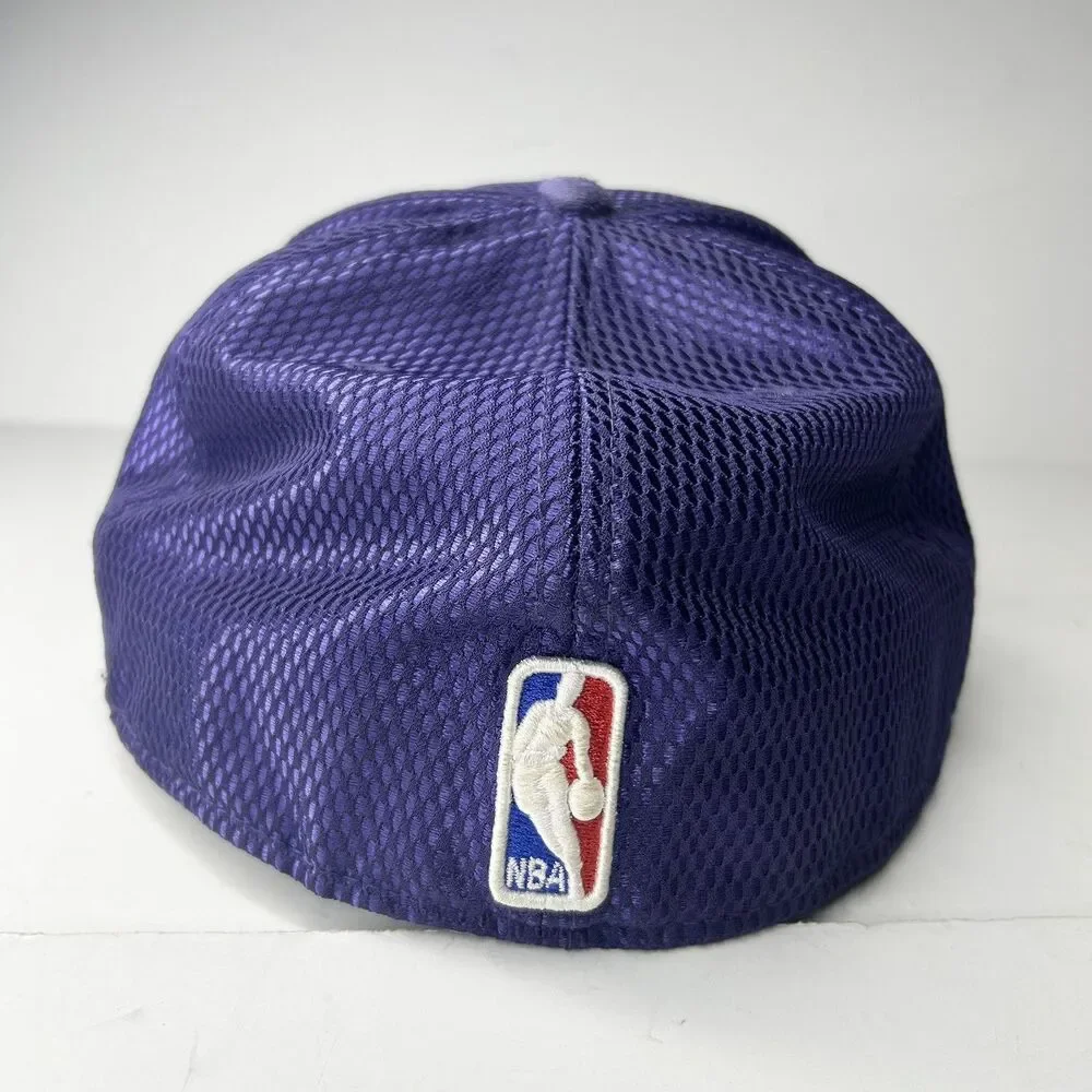 Phoenix Suns New Era 59Fifty  73/4 Fitted Hat Cap Purple Orange Flame Logo NBA